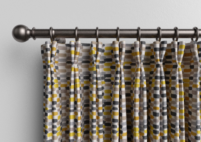 Batik, Saffron - Made to Measure Curtains - Image 10